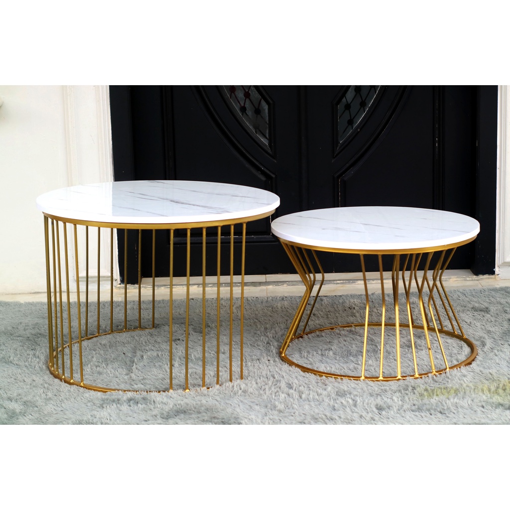 Meja Tamu Minimalis Alesya / Meja Minimalis / Meja Teras / Coffe Table Ongir Sesuai Aplikasi