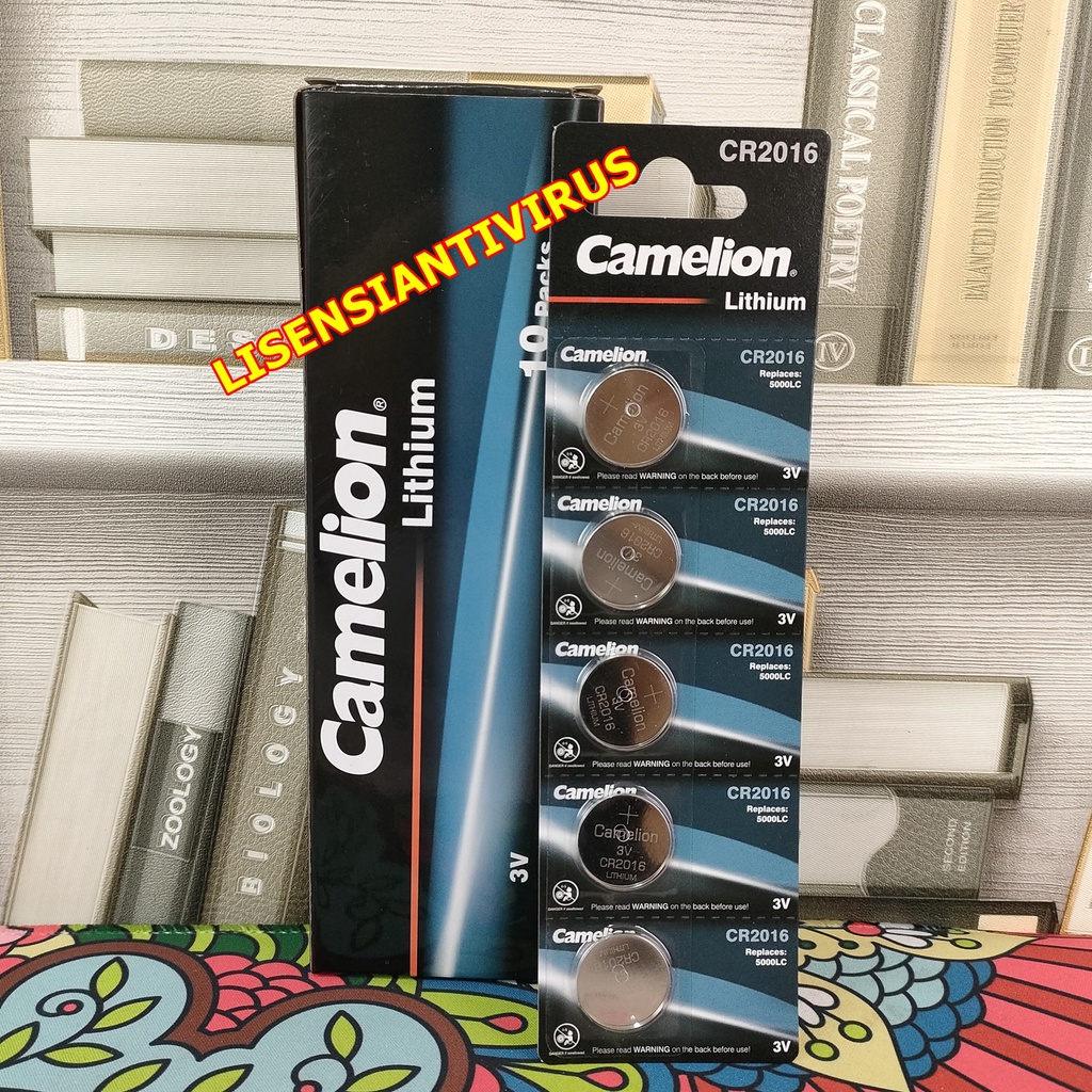 Camelion Baterai Lithium CR2016 Baterai Koin CR 2016 Baterai 2016 baterai