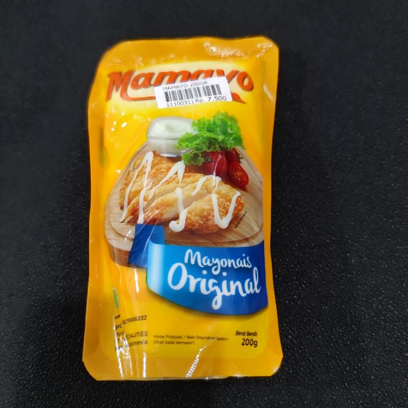 

MAMAYO MAYONNAISE ORIGINAL 200 GRAM