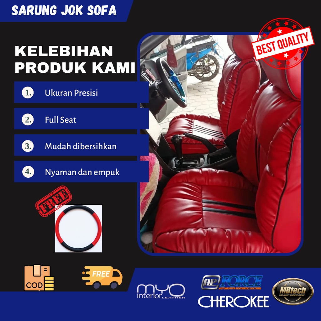 Jual Sarung Jok Mobil Motif Sofa Empuk Dan Nyaman Fullset 3 Baris Bahan ...