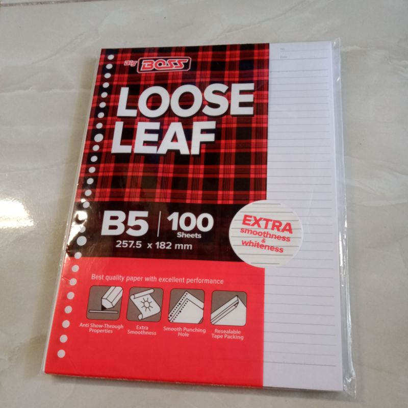 

ISI BINDER LOOSE LEAF BIG BOSS