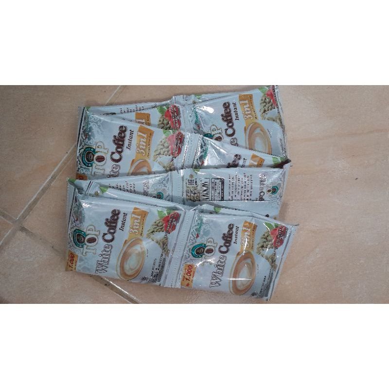 

Top White Coffe renteng isi 12
