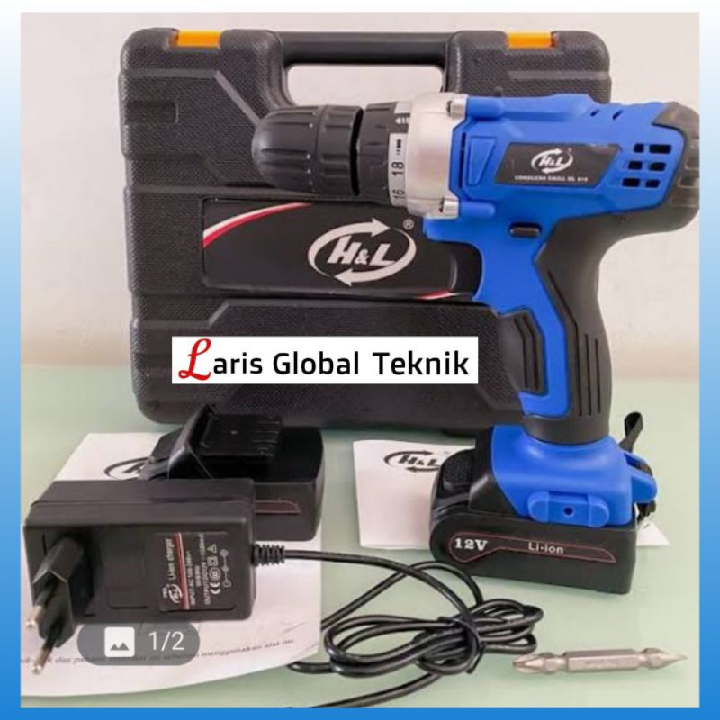 Bor Baterai Cordless H&L 12V /HnL 12V