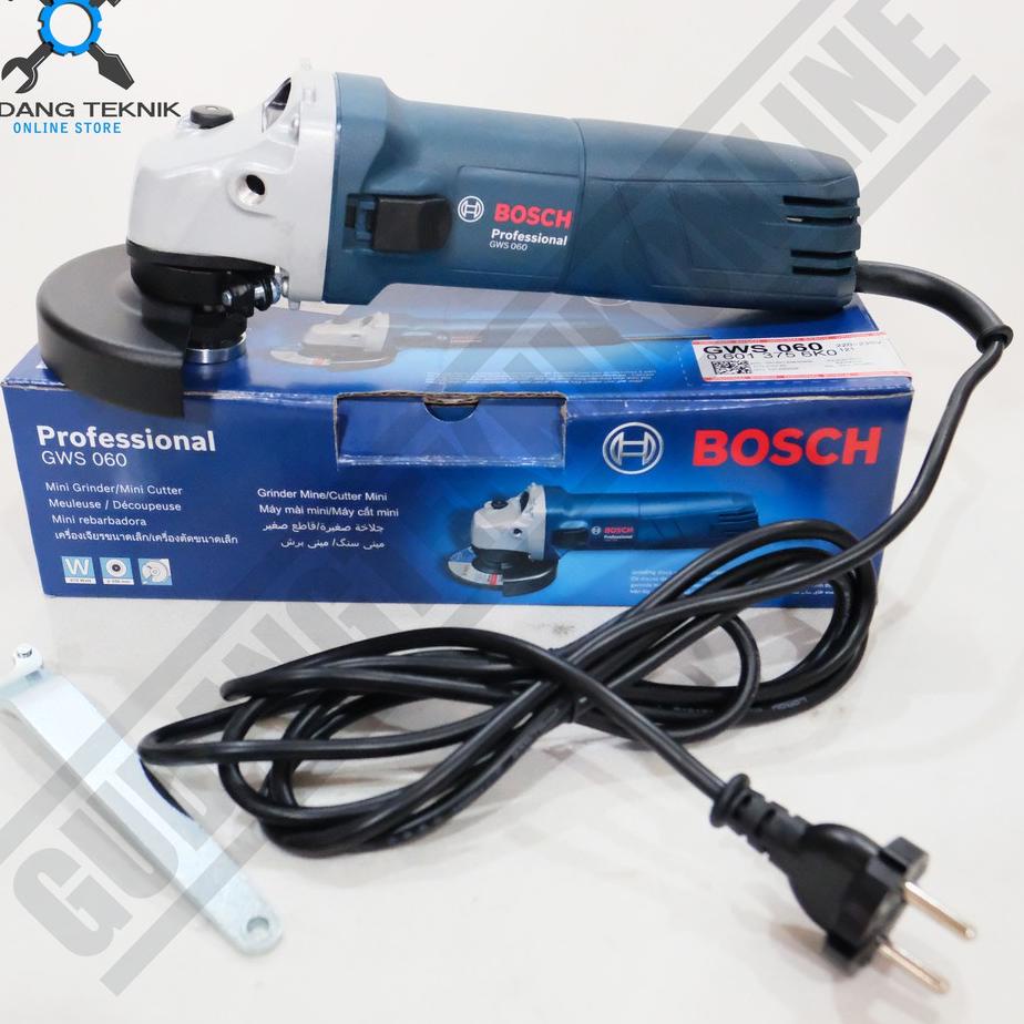 Viral Mesin Gerinda BOSCH GWS 060 / Gerinda Tangan 4" Bosch GWS060