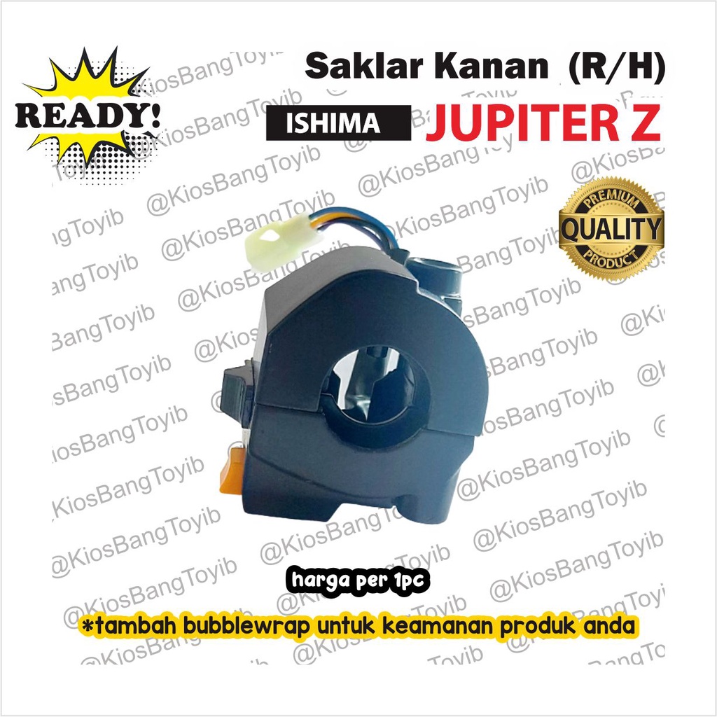 Saklar Holder Handle Switch Kanan Yamaha Jupiter Z (ISHIMA)