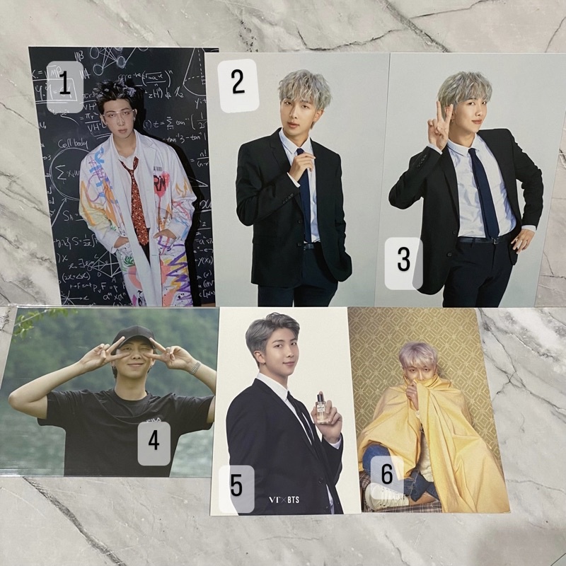 BTS RM Namjoon official postcard pc sg22 season's greeting bbc bangbangcon its in the soop vt mots p