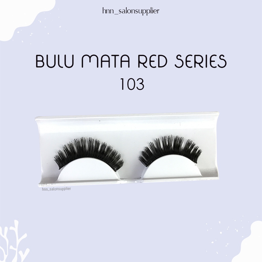 103 Bulu Mata Palsu Handmade Fake Eyelash Eye Lashes Lash Artifivial Belle Eyelashes