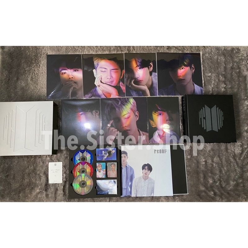 [READY STOCK] BTS PROOF COLLECTOR'S EDITION ALBUM SHARING RM JK JUNGKOOK SET