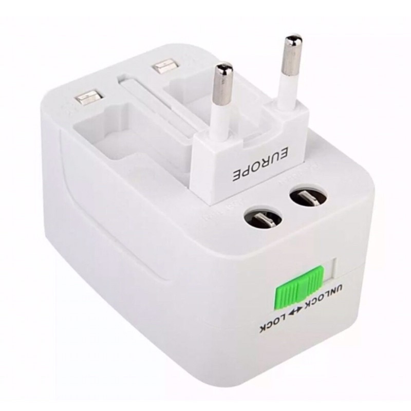 Universal Travel Adaptor Colokan Listrik Internasional All In One