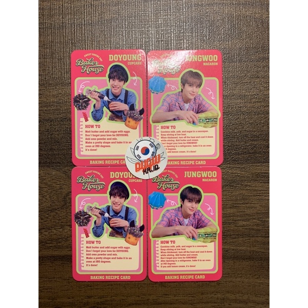 baking card nct 127 baker house