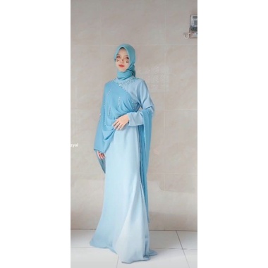 anjeli dress-gaun kondangan-model duyung-gaun wisuda-gaun lamaran