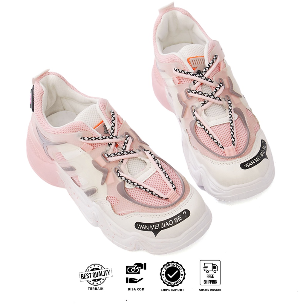 FREE KOTAK SEPATU!!! SALE!!! CANARIA SEPATU WANITA SNEAKERS IMPORT - 5989