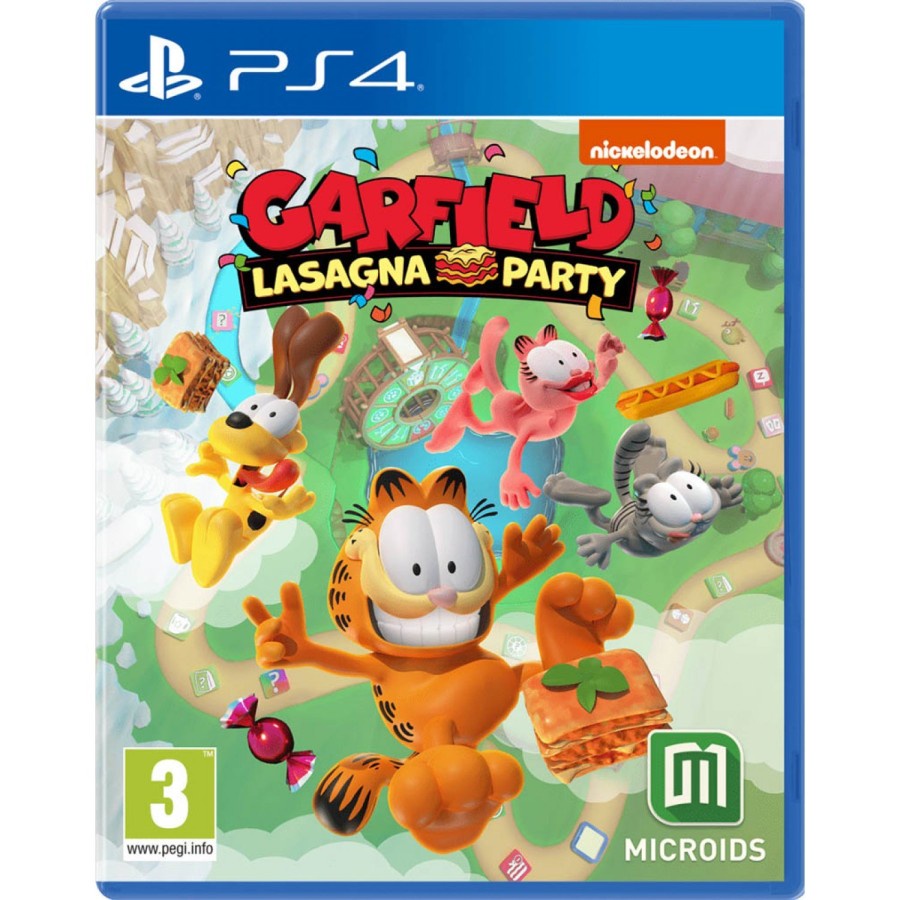 PS4 Garfield Lasagna Party