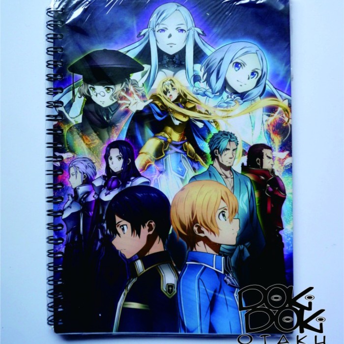 

Gilaa!!! Sketch Book/Note Book/Buku Catatan Anime Sword Art Online 1 A5 Premium Bagus