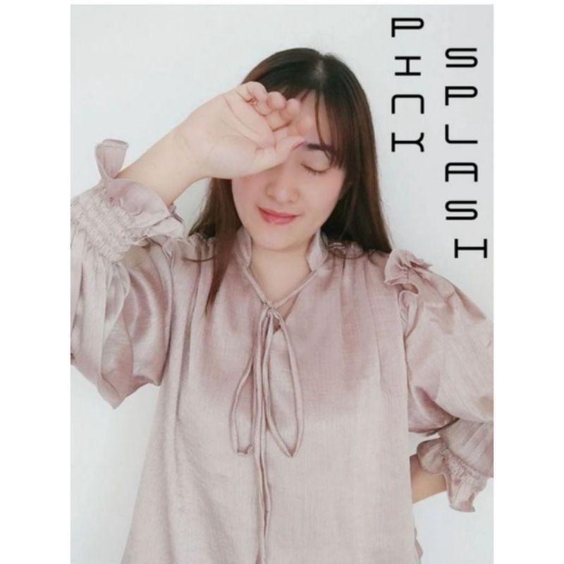 top/blouse Korea Starlight- Pink splash