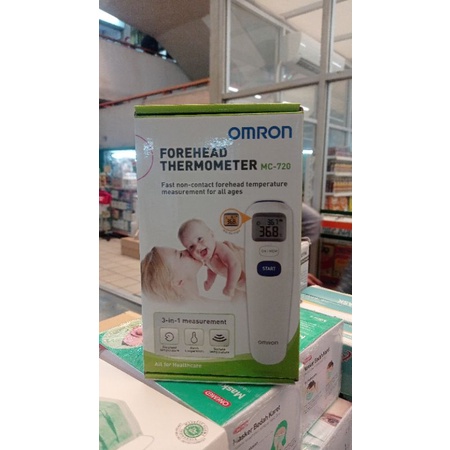 termometer Omron mc720/termogun Omron forhead mc 720