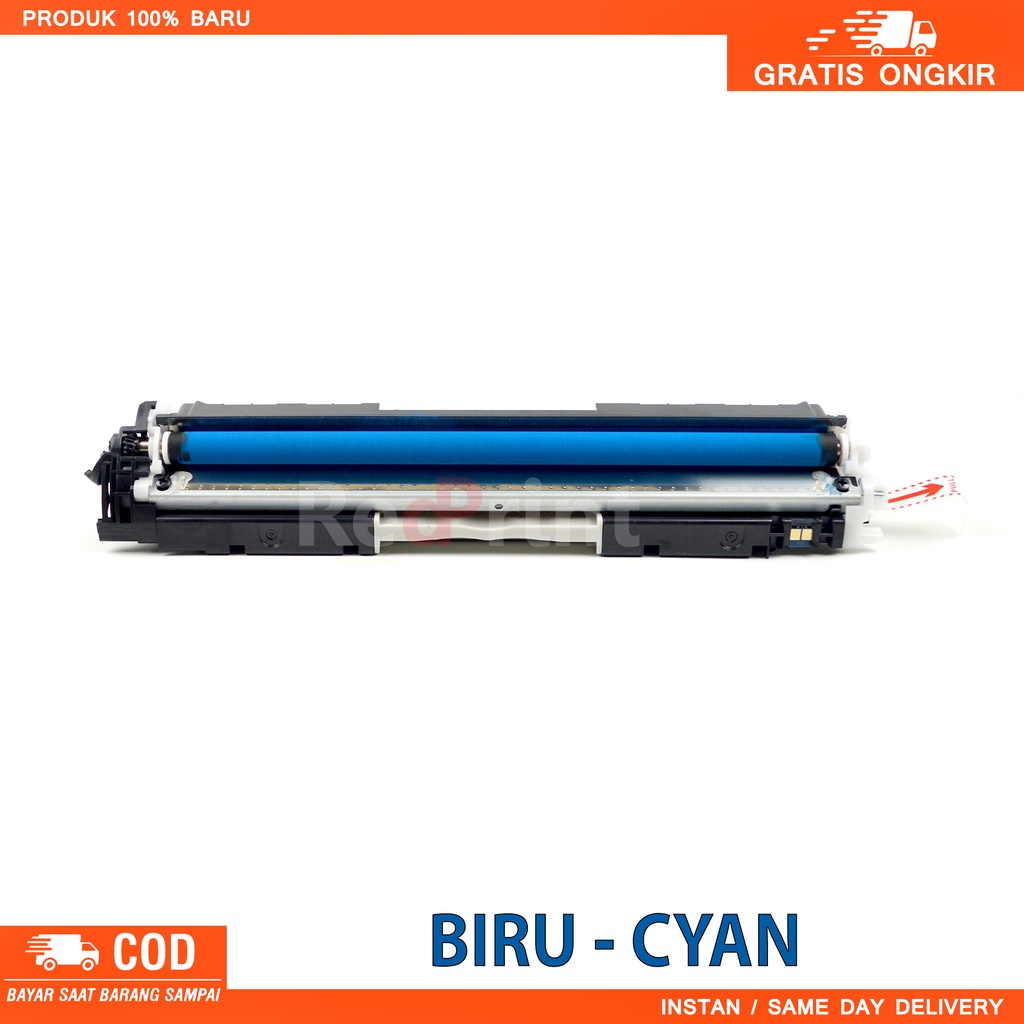 Toner cartridge 126A compatible untuk printer HP Color LaserJet CP1025, CP1025nw, MFP M175a, M175nw, M275, M275nw, CP1020, CP1026, CP1027 CP1028, 1 Set 4 Warna