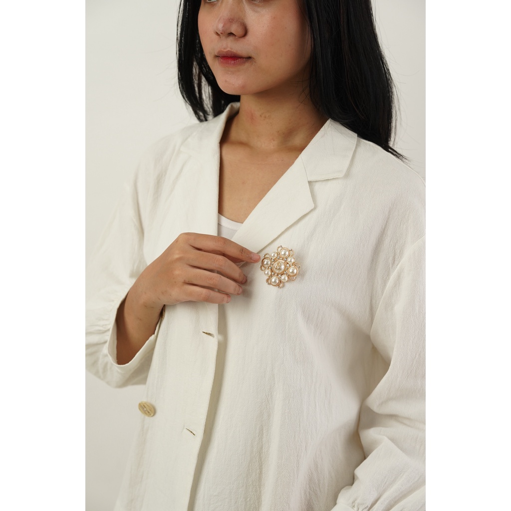 Bros Hijab Bross Peniti Brooch Jilbab Aksesoris Fashion Wanita Perhiasan Muslim BUTIKALUNG 668