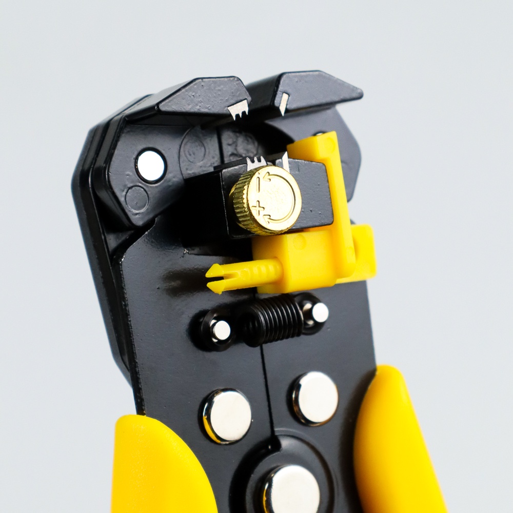 Taffware Tang Kabel Multifungsi Wire Cutter Crimper Pliers - TK0742 - Yellow