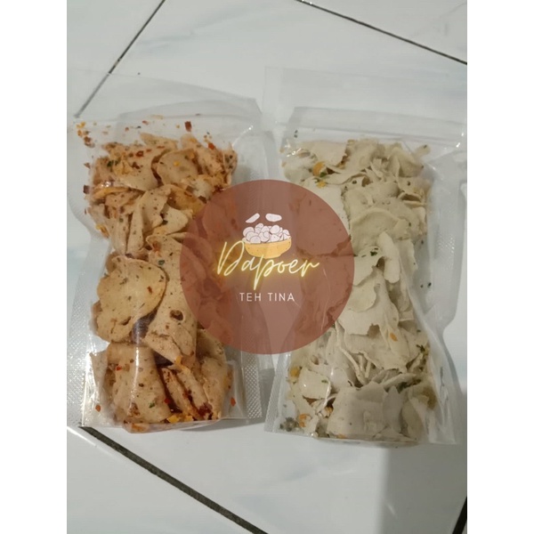 

Basreng Asin / Pedas Daun Jeruk Murah dijamin maknyoss 1&2 Ons