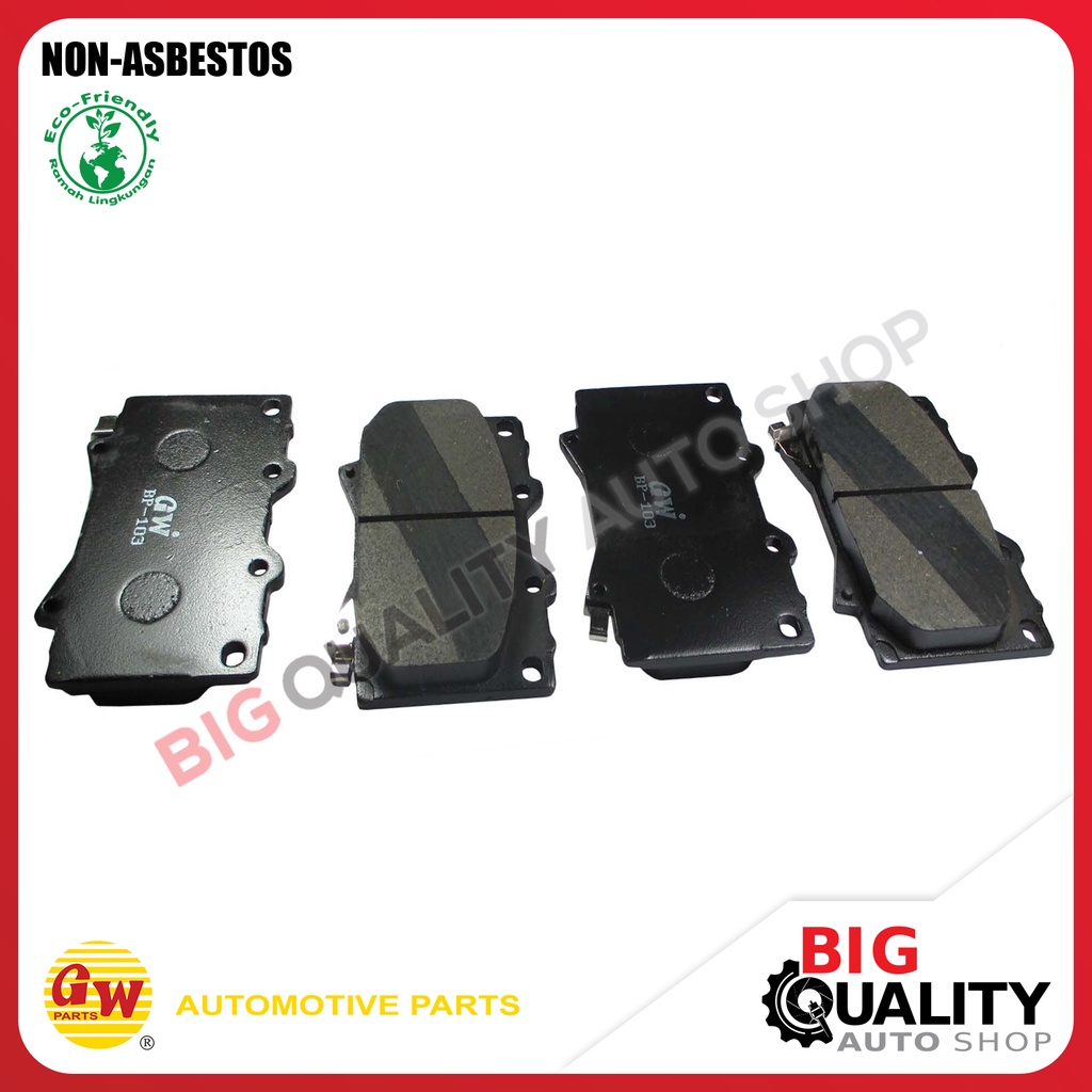 Kampas Rem Cakram Depan Brake Pad Front TOYOTA LANCUISER