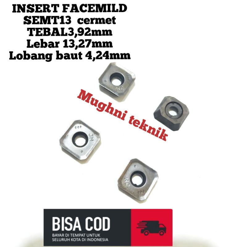 SEMT13 cermet bukan carbide insert bubut insert facemild insert udrill