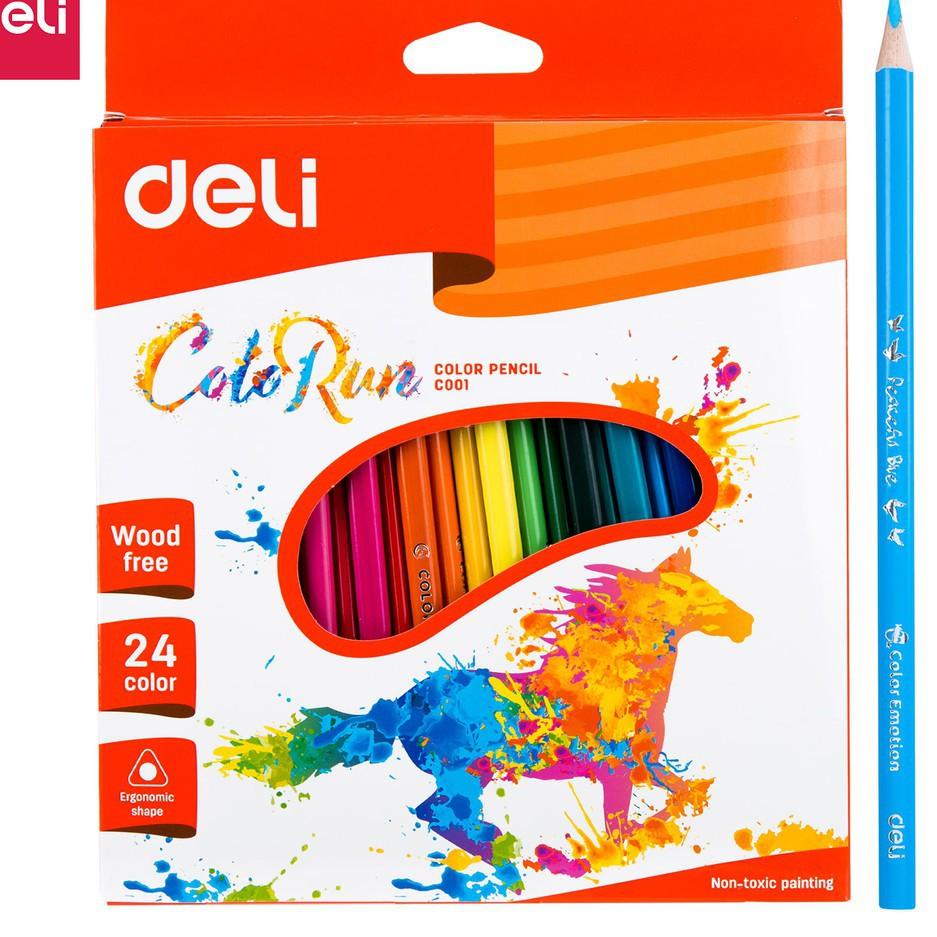

Miliki - DELI Pensil Warna Colorun 24 Warna Panjang - EC00120 .. .. ..