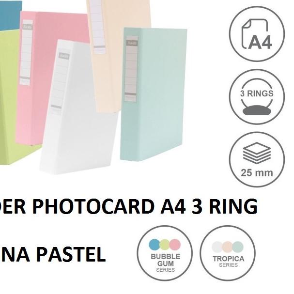 

GRATIS ONGKIR✅Bantex Binder Photocard A4 3 Ring|KD7