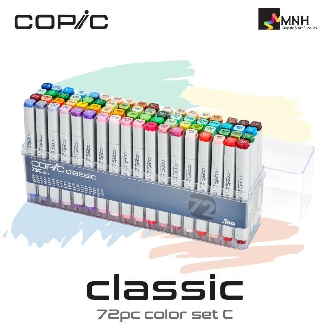 

BIG SALE COPIC CLASSIC MARKER SET 72 COLOR SET C STOK TERBATAS