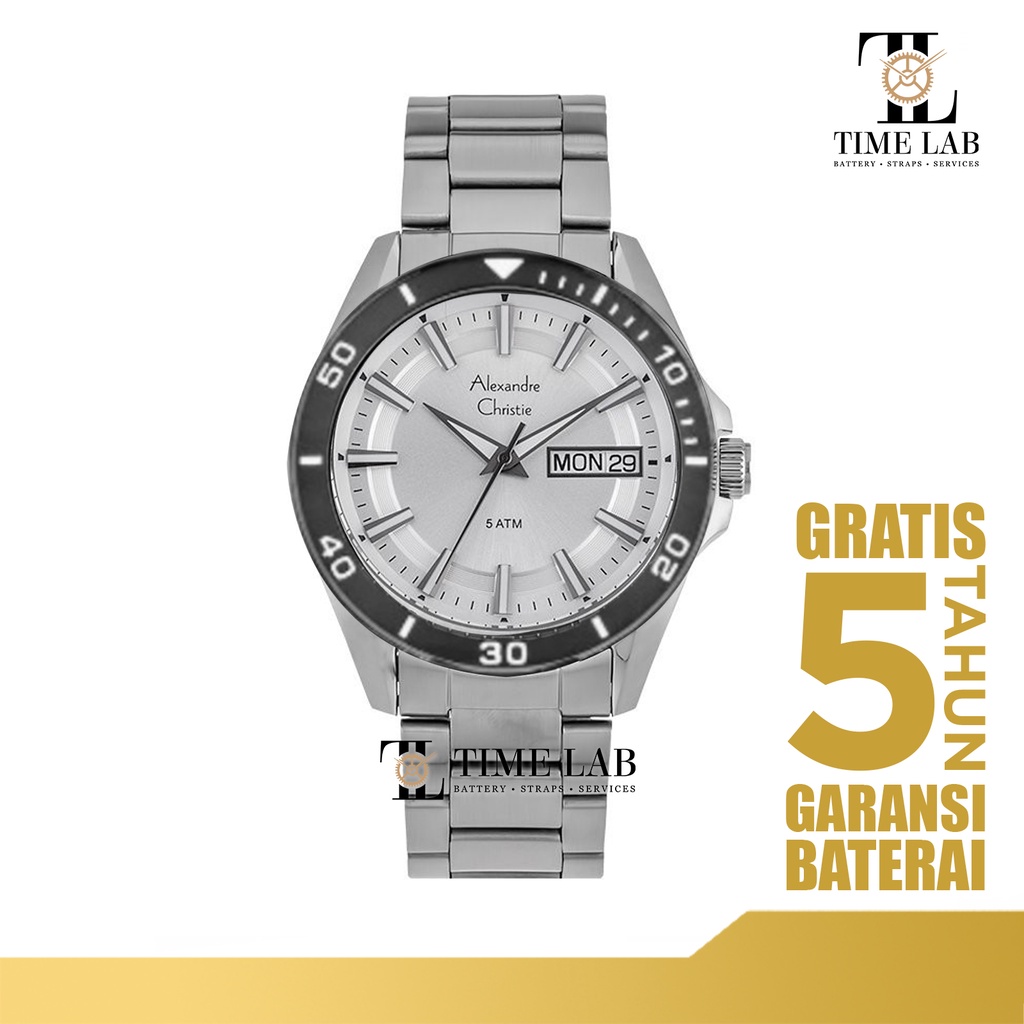 JAM TANGAN PRIA ALEXANDRE CHRISTIE AC6518ME / AC 6518 ME / AC6518 100% ORIGINAL TIMELAB