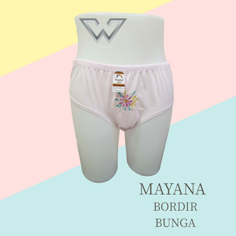 Celana Dalam Wanita Mayana Bordir