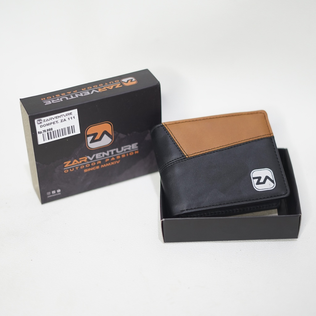 dompet wallet dompet lipat pria kulit sintetis zarventure za 111