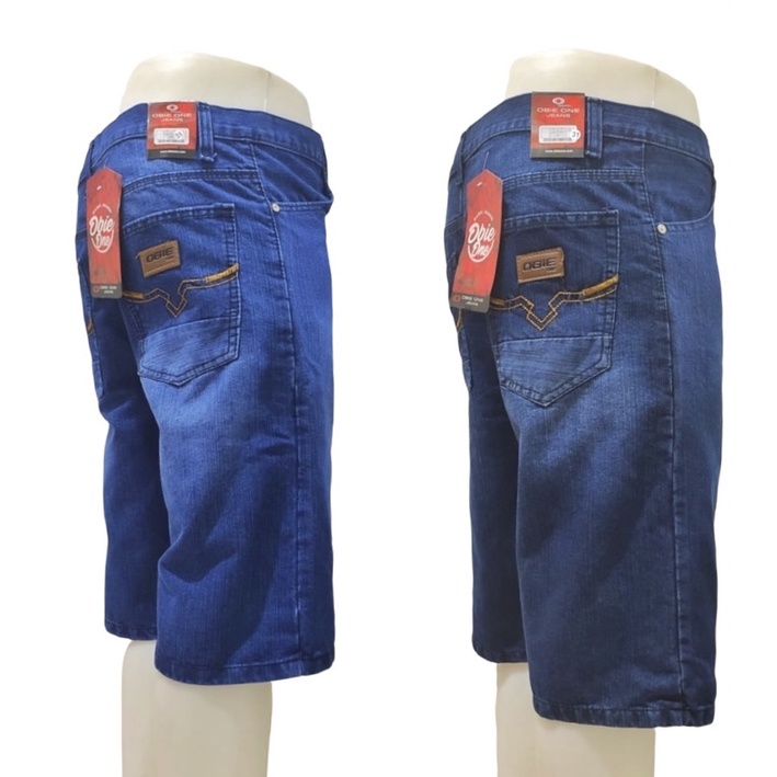 CELANA PENDEK JEANS STANDAR PRIA / CELANA PENDEK DENIM REGULER PRIA 27 sampai 38