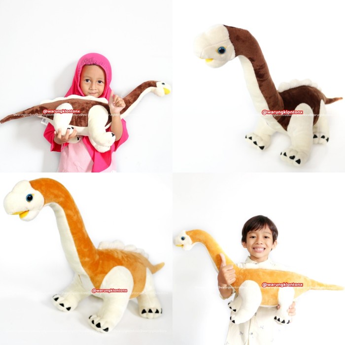 Sale Boneka Dinosaurus Dino Leher Panjang Brachiosaurus Soft Yelvo Diskon