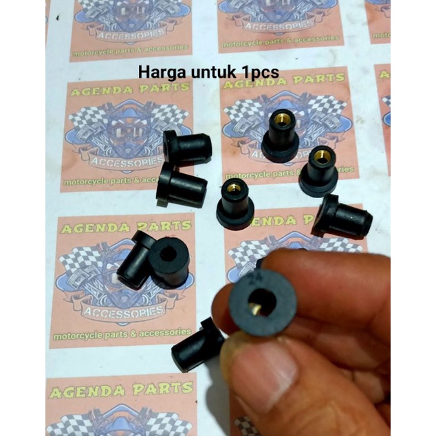 MUR KARET GANJAL VISOR NMAX-WINDSHIELD YAMAHA NMAX-AEROX-NINJA-CBR.