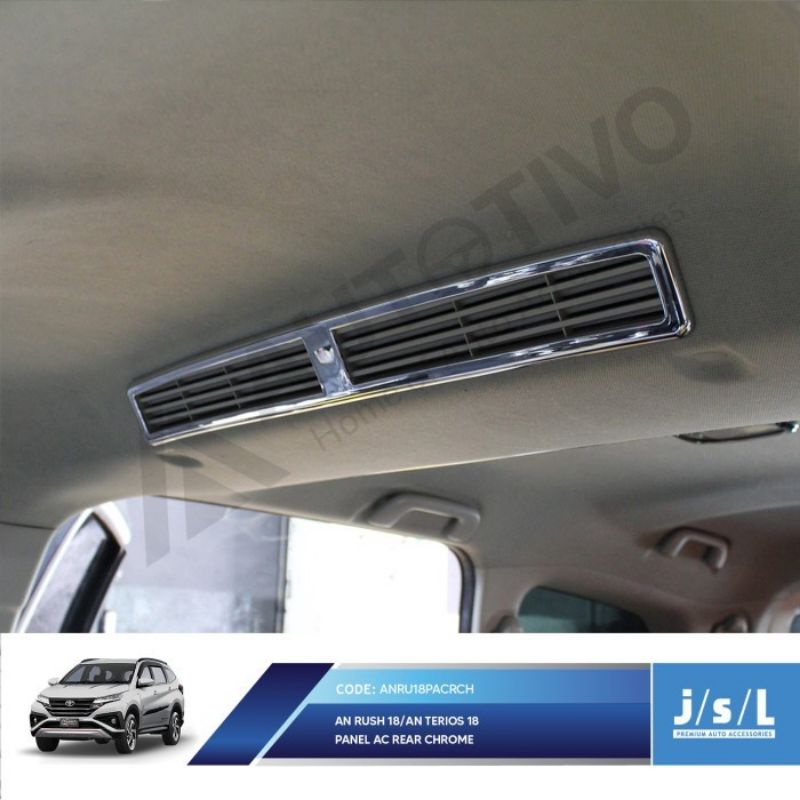 panel interior Ac belakang rear All new Rush Terios 2018 2020 2022 Gr Sport Chrome &amp; Black Chrome jsl