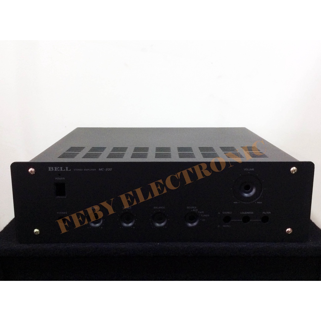 BOX BELL MC-200 STEREO POWER AMPLIFIER box power