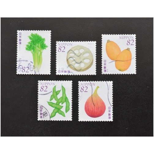 

Aman Perangko Jepang - 2015 Vegetable & Fruits Series 4 - 1 Berkualitas