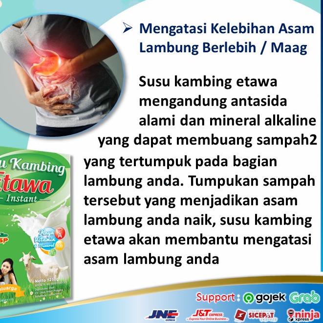 

Quality Control✅Susu Kambing Etawa Bubuk Murni Obat Asam Lambung Maag Magh Kronis TBC Paru Asma Sesak Napas Nafas|SQ6