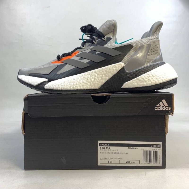 Adidas X9000L4 Boost Grey Black Material Original 100% BNIB Real Picture