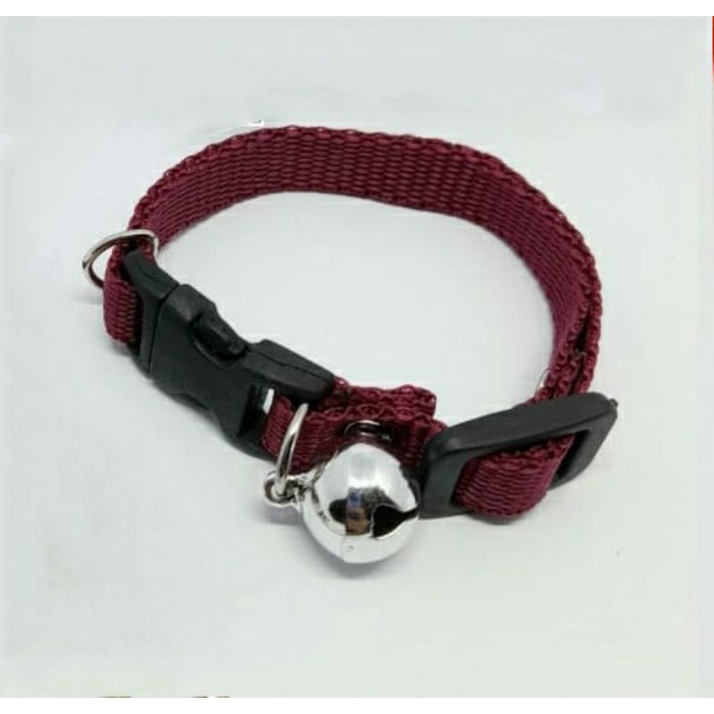 Grosir Kalung Kucing Polos Lonceng 14mm bahan tebal