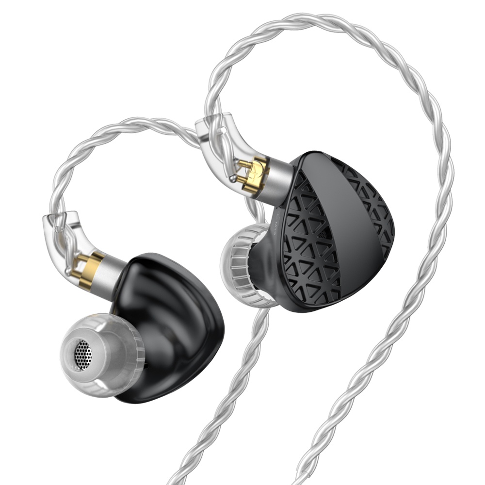 Trn MT3 Earphone In-Ear Dual-Chamber Dinamis N52 Magnet Zinc Alloy Untuk BAX EMA Kirin ST5 MT1