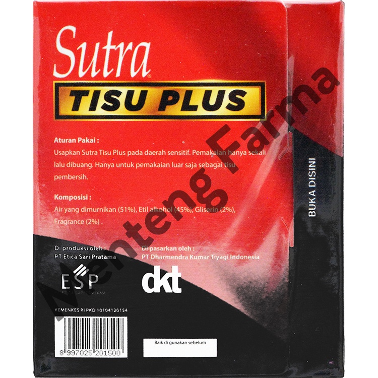 Sutra Tisu Plus Isi 3 Sachet - Sutra Tisu Magic