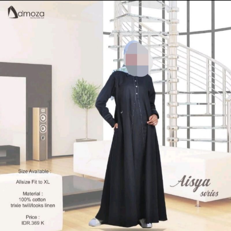 Gamis Aisya Aysa By Damoza Mutif