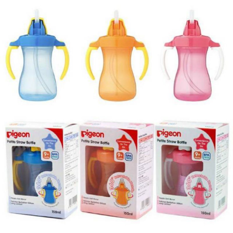 PIGEON Petite Straw Bottle 150ml