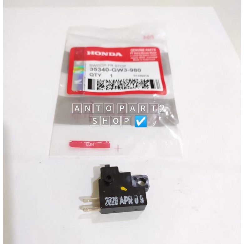 SWITCH FRONT STOP / SWIT REM DEPAN SUPRA X 125/REVO 110 ABSOLUTE/VARIO TECHNO 110/BLADE/KARISMA/SUPR