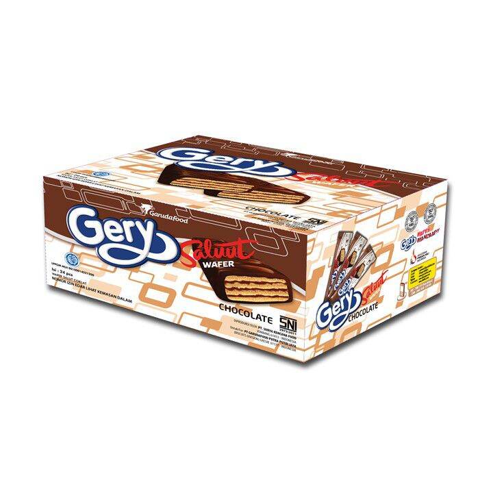 

Gery Saluut Biskuit Coklat 7.5 gr x 24 (1 Box)