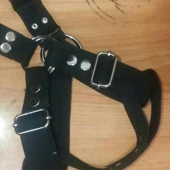 harness tali kekang kuat anjing besar katun tebal