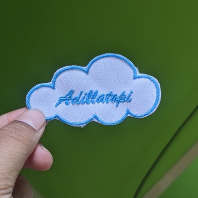 NAMETAG BENTU AWAN BISA CUSTOM NAMA