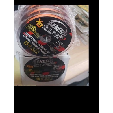 limited Edition✔️Senar pancing PE braid pe genesis duraking x8 100M senar pe pancing|RA6